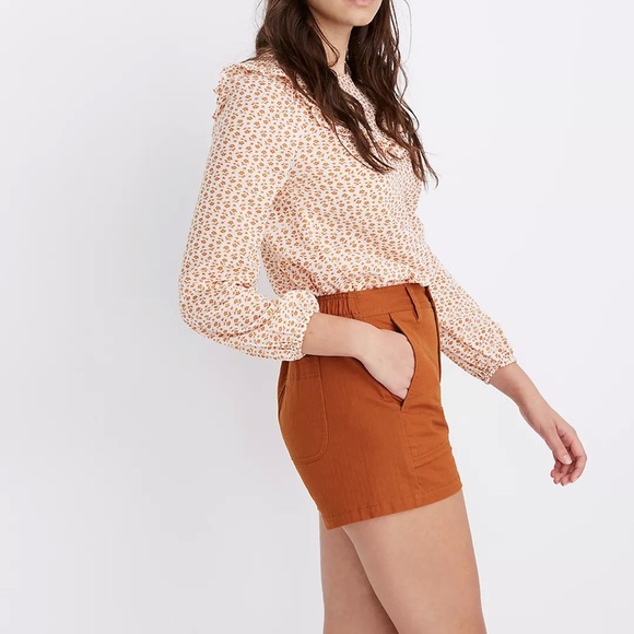 Madewell Camp Shorts - Rust - XXL - Picture 4 of 9